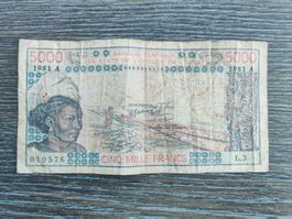 WAS 5'000 Francs 1981 !!!!!