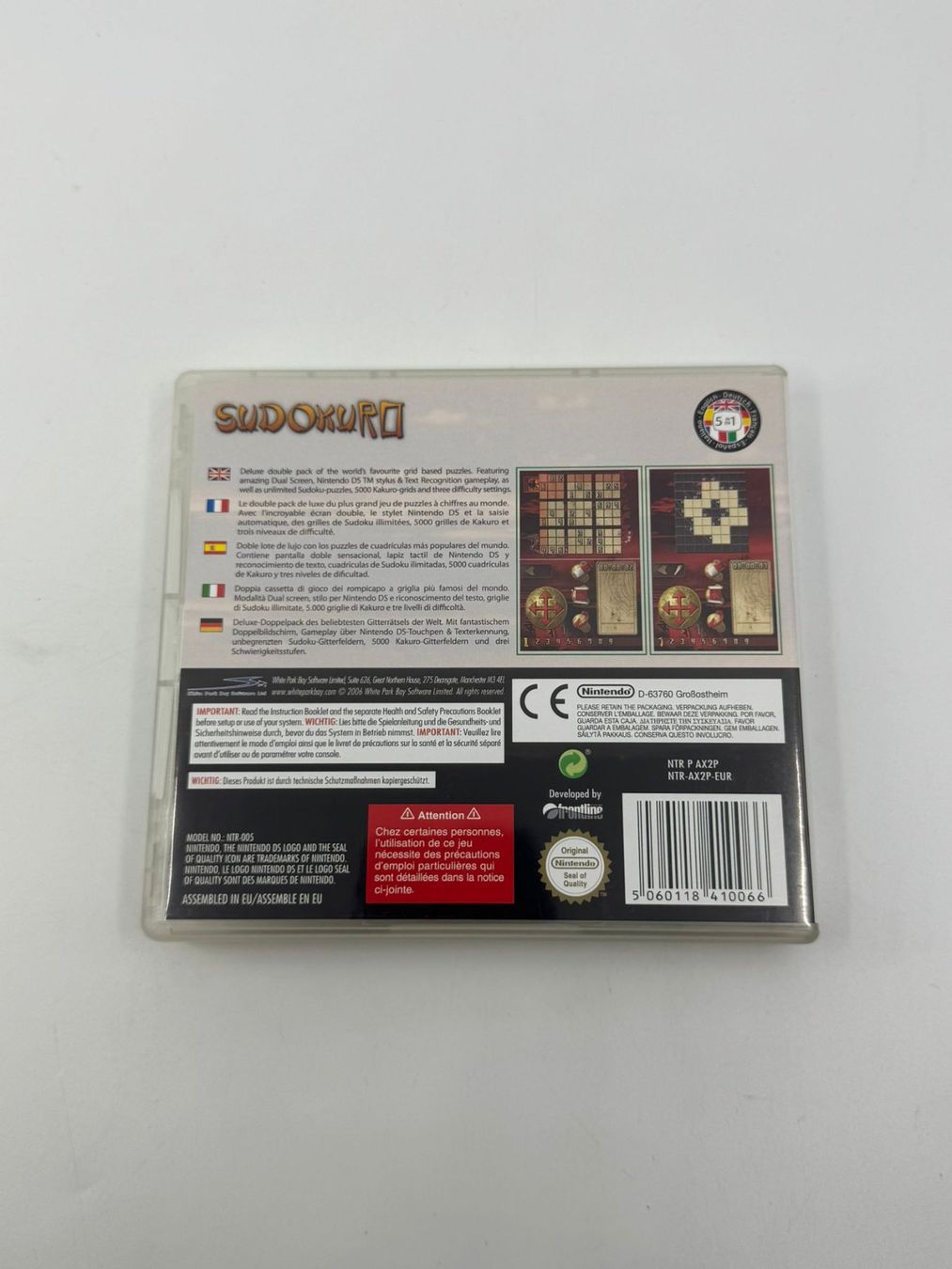 Giochi: Sudokuro (Nintendo DS) – Usato da Herisau venduto da Seyashop1 2