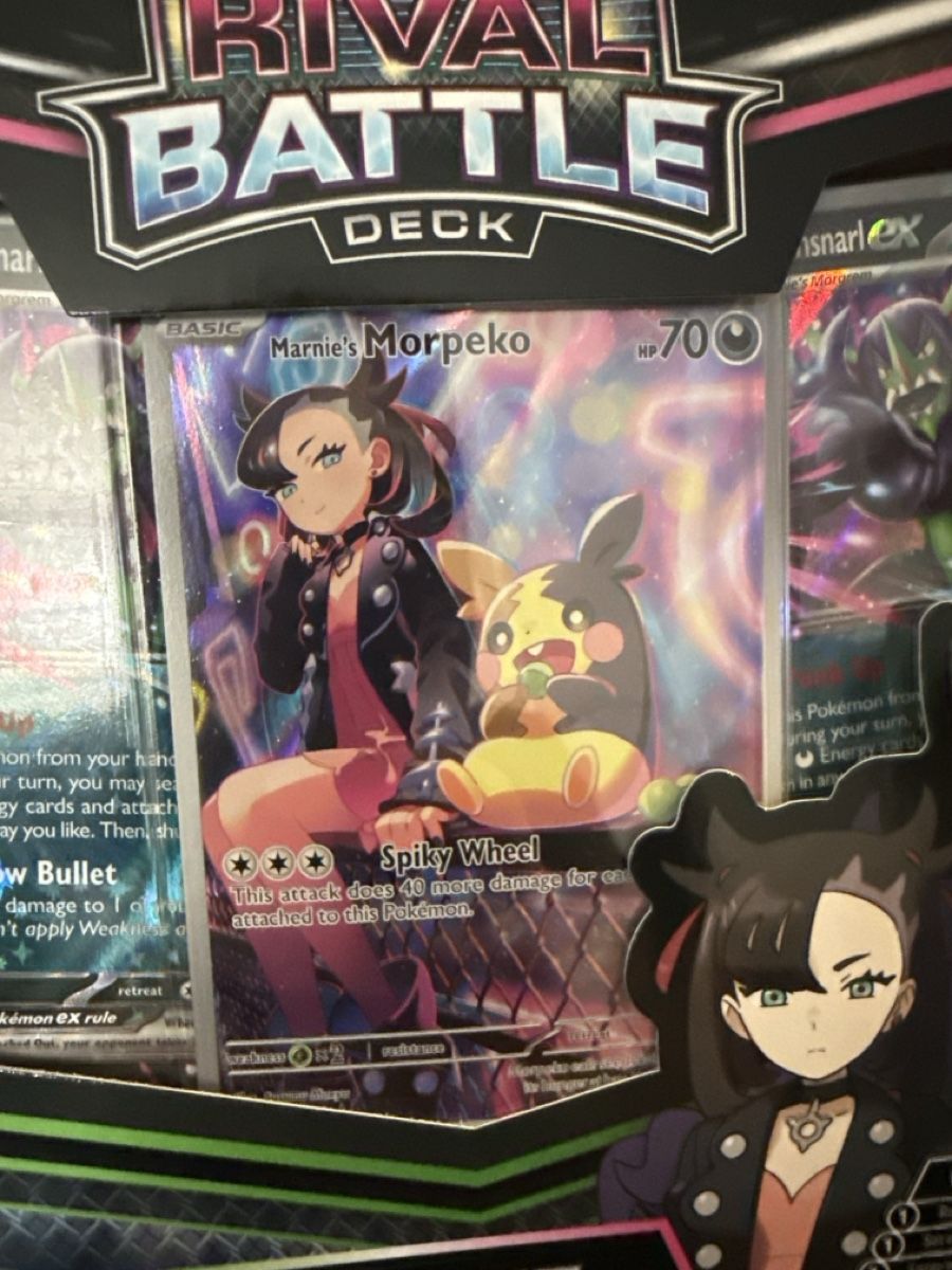 Pokémon Carte collezionabili: Deck Marnie’s Morpeko + SVP 206 – Nuovo e nell'imballaggio originale da Martigny venduto da lauraalizeepil 2