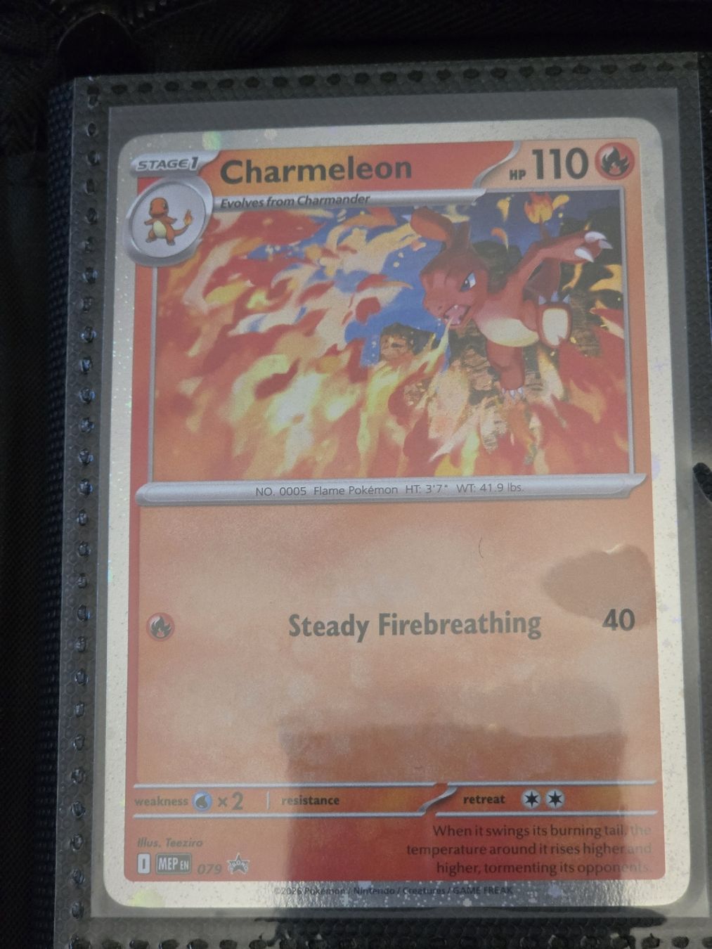 Pokémon Carte collezionabili: Charmeleon MEP Black Star EN – Nuovo (secondo la descrizione) da Onex venduto da ZoogZoogShop