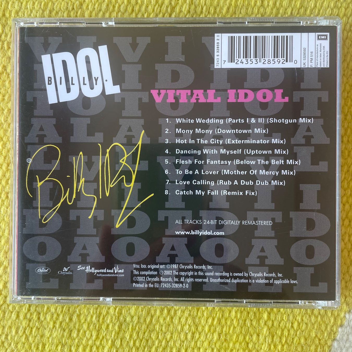 CDs: BILLY IDOL-VITAL IDOL – Gebraucht aus Rorschacherberg von CD-Roli 1