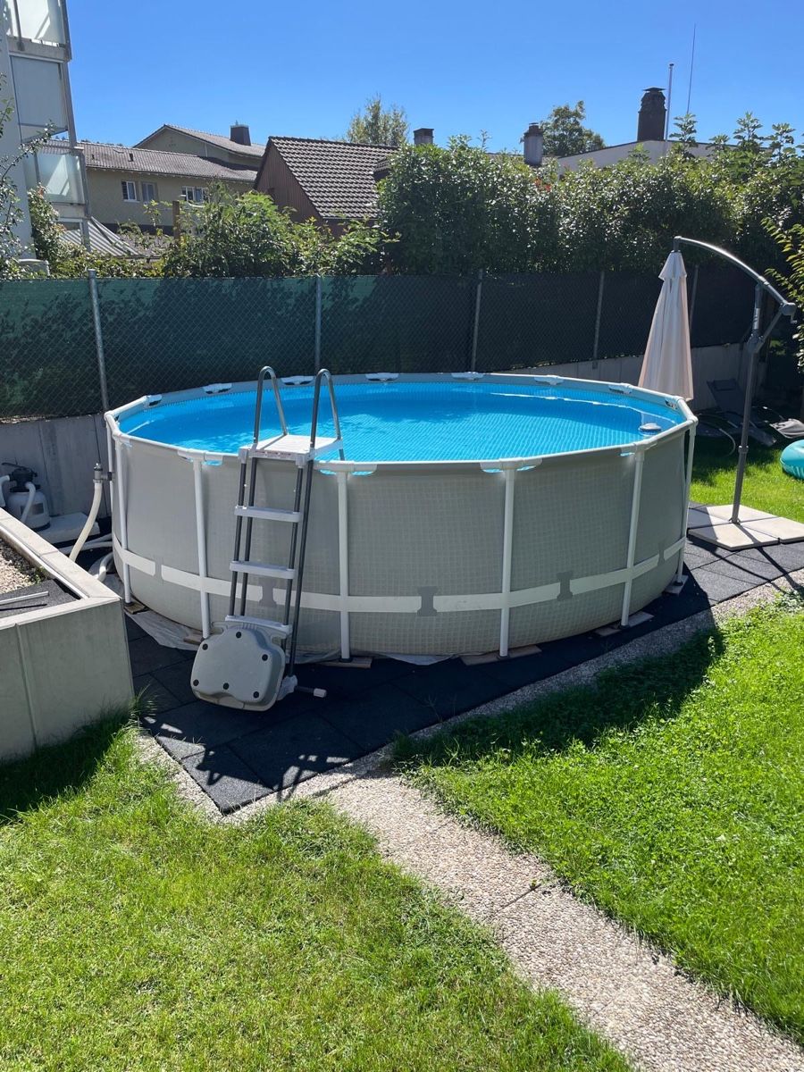 Intex Piscine: Intex Prism Frame Pool 457x122m – Usato da Nidau venduto da muri_c