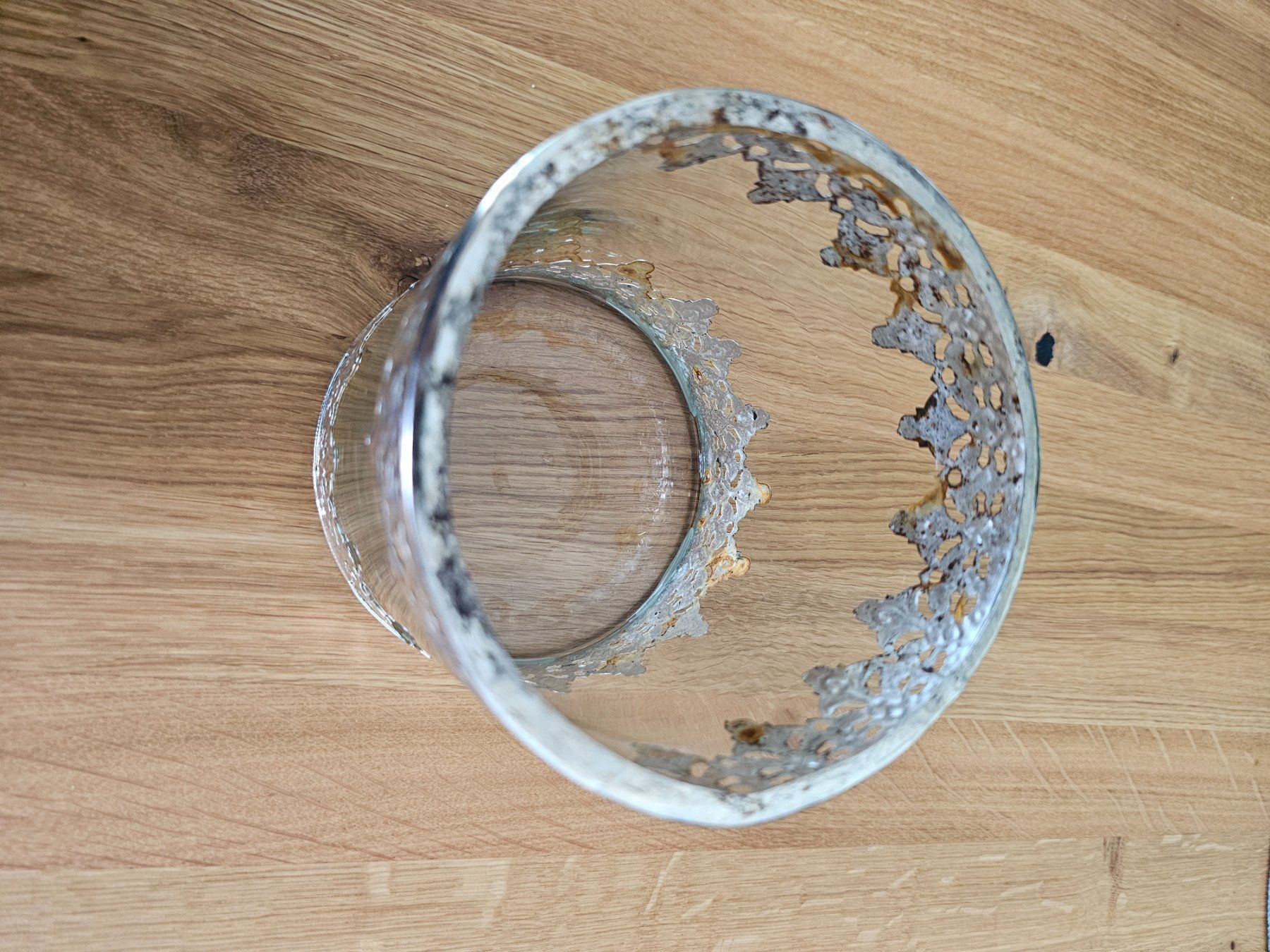 Tutte le decorazioni: sehr schönes Deko Glas/Windlicht – Usato da Büttikon AG venduto da PAM120319 5