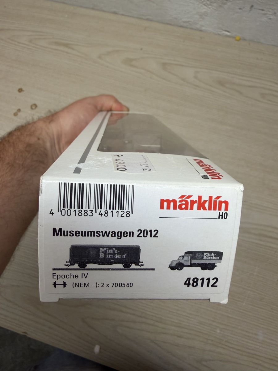 Märklin Modelleisenbahnen: Marklin Güterwagen 48112 HO neu  – Neu und originalverpackt aus Herzogenbuchsee von ioa_zcm6 4