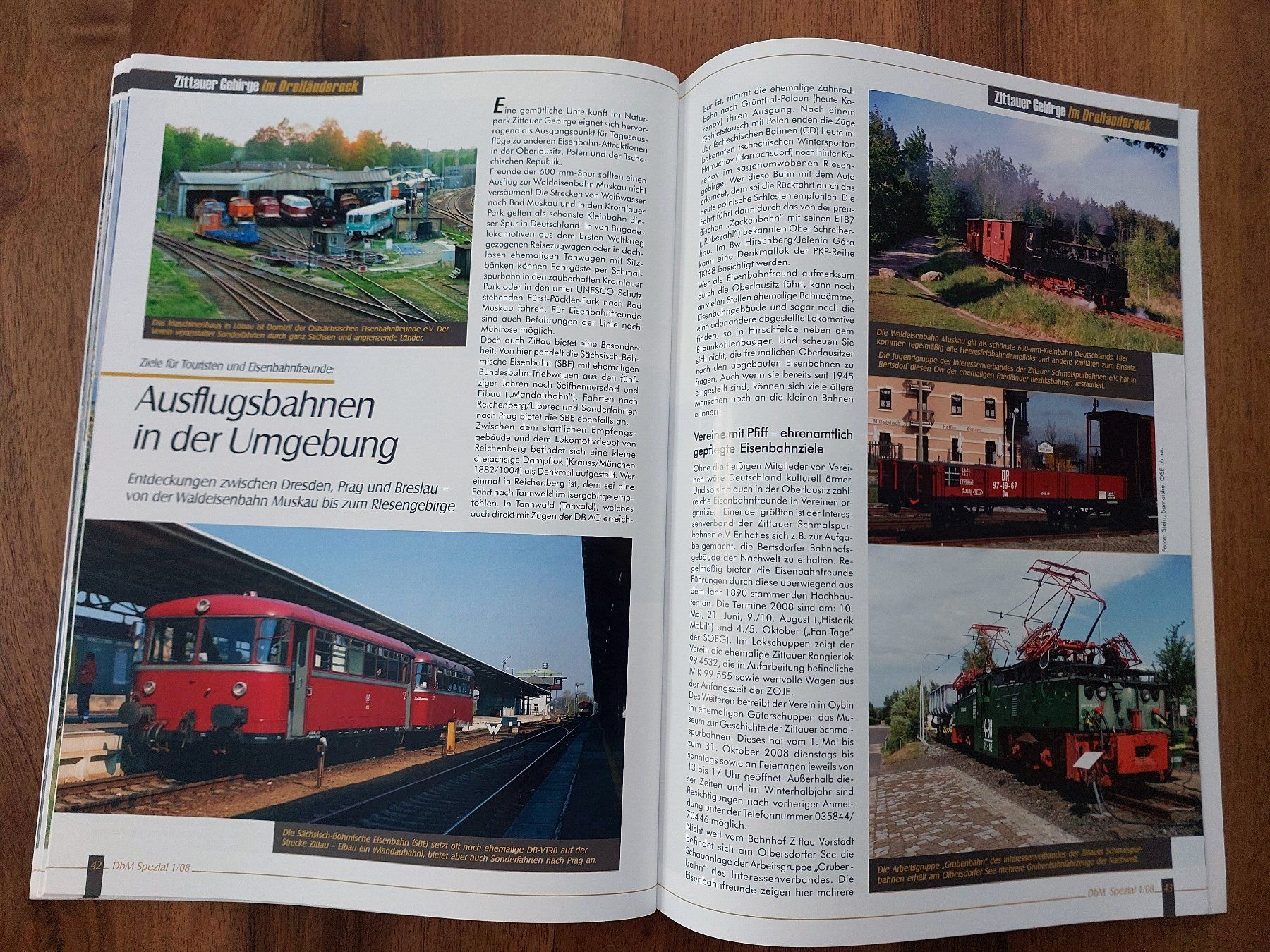 Zeitschriften & Magazine: Dampfbahn Magazin - Zittauer Gebirge – Gebraucht aus Schönenwerd von Steidi 5