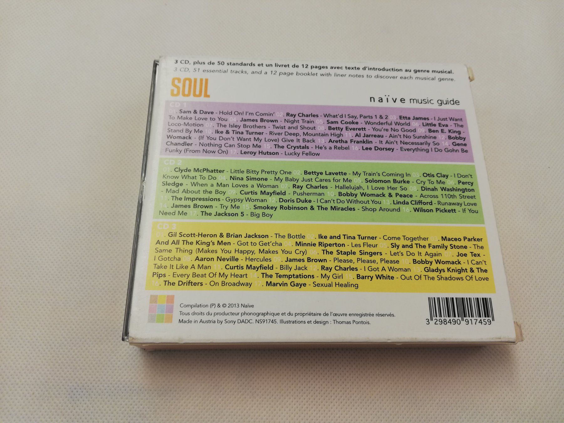 CDs: SOUL - NAIVE MUSIC GUIDE – Gebraucht aus Bern von Vinylsound.ch 1