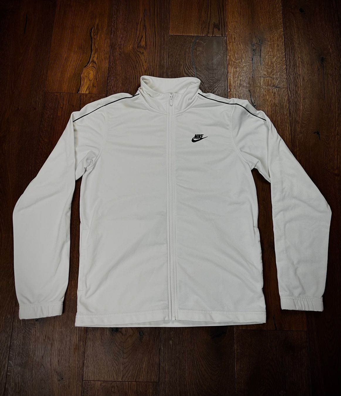 Nike Giacche: Weisse Nike Sportjacke – Nuovo (secondo la descrizione) da Lindau venduto da KT_Vintage