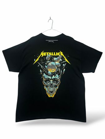 T-shirt Metallica M72 World Tour Noir Skull XL