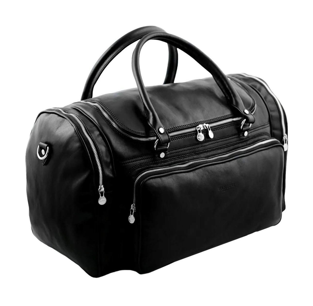 Borse: Reisetasche Leder Praga - Farbe: Schwarz – Nuovo e nell'imballaggio originale da Wittenbach venduto da WWW.DRILUBAGS.CH 5