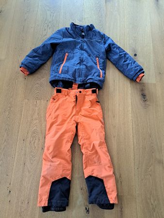 Skianzug, Skijacke und Skihose Gr. 128