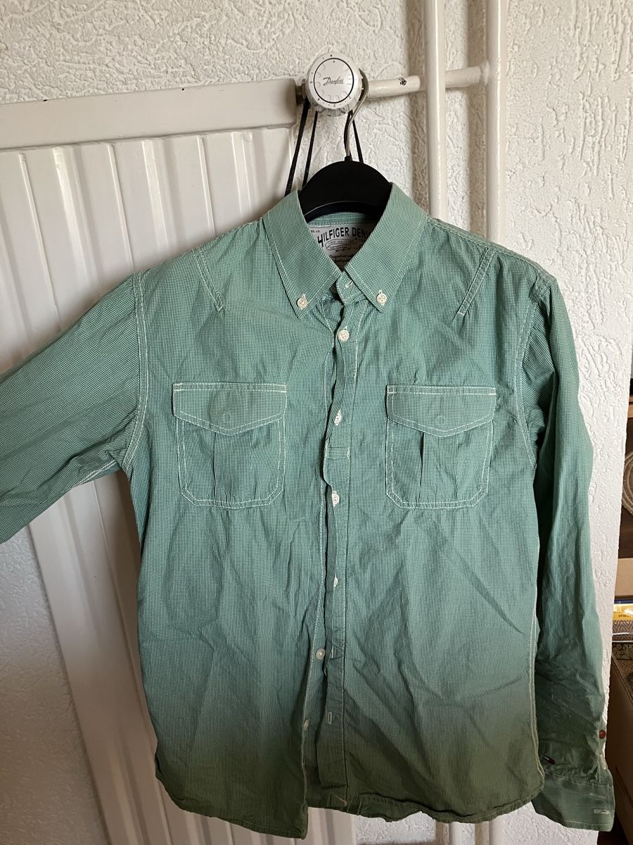 Tommy Hilfiger Camicie: Chemise Tommy Hilfiger verte – Usato da Villars-sur-Glâne venduto da gis_762m 2
