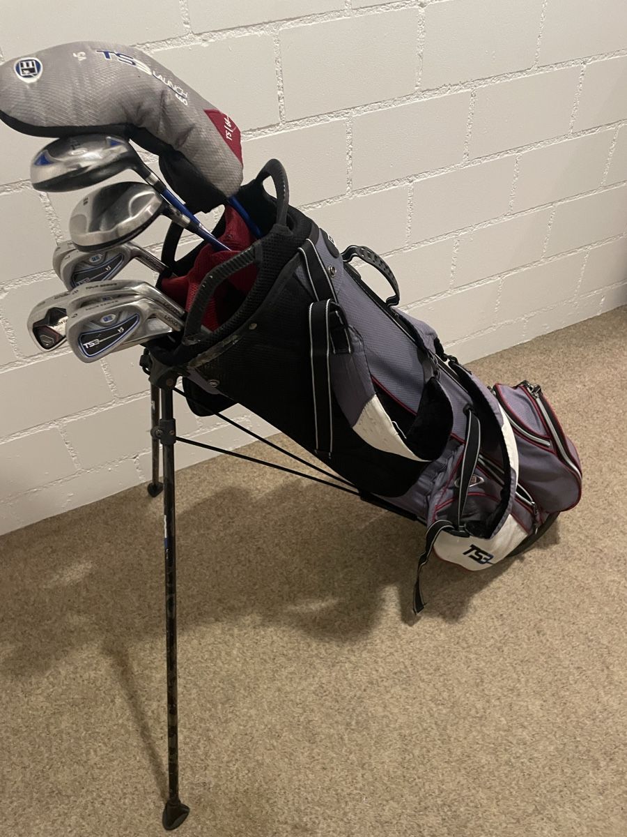 Mazze & Set: US Kids Golf Bag mit Schlägern – Usato da Zug venduto da sve_ck27 6