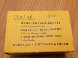 Kodak Nahaufnahme-Ansatz / Halter für Einstellstäbe