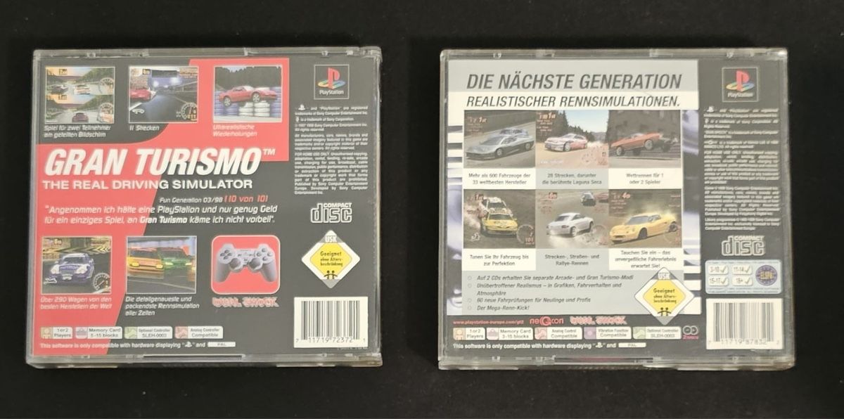 Spiele: Gran Turismo 1 + 2 PS1 – Gebraucht aus Lyss von KiS12 1