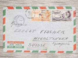 CL22 Enveloppe + Timbre Egypte 19xx