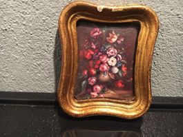 Tableau nature morte miniature
