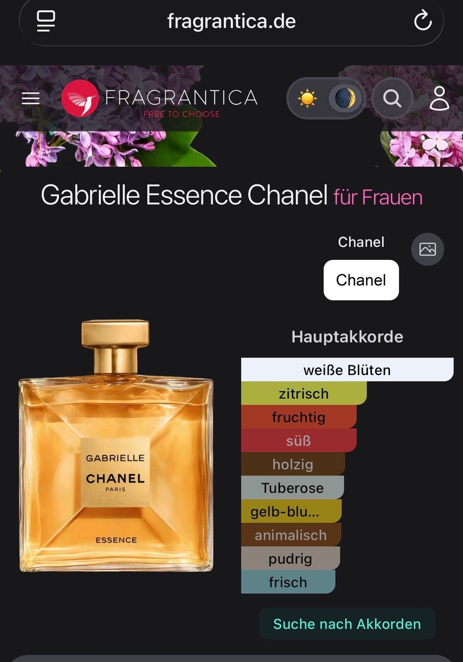 Chanel Profumi & Eau de Toilette: Chanel Gabrielle Essence EDP Abfüllung 2ml.. – Usato da Zürich venduto da deruja 2