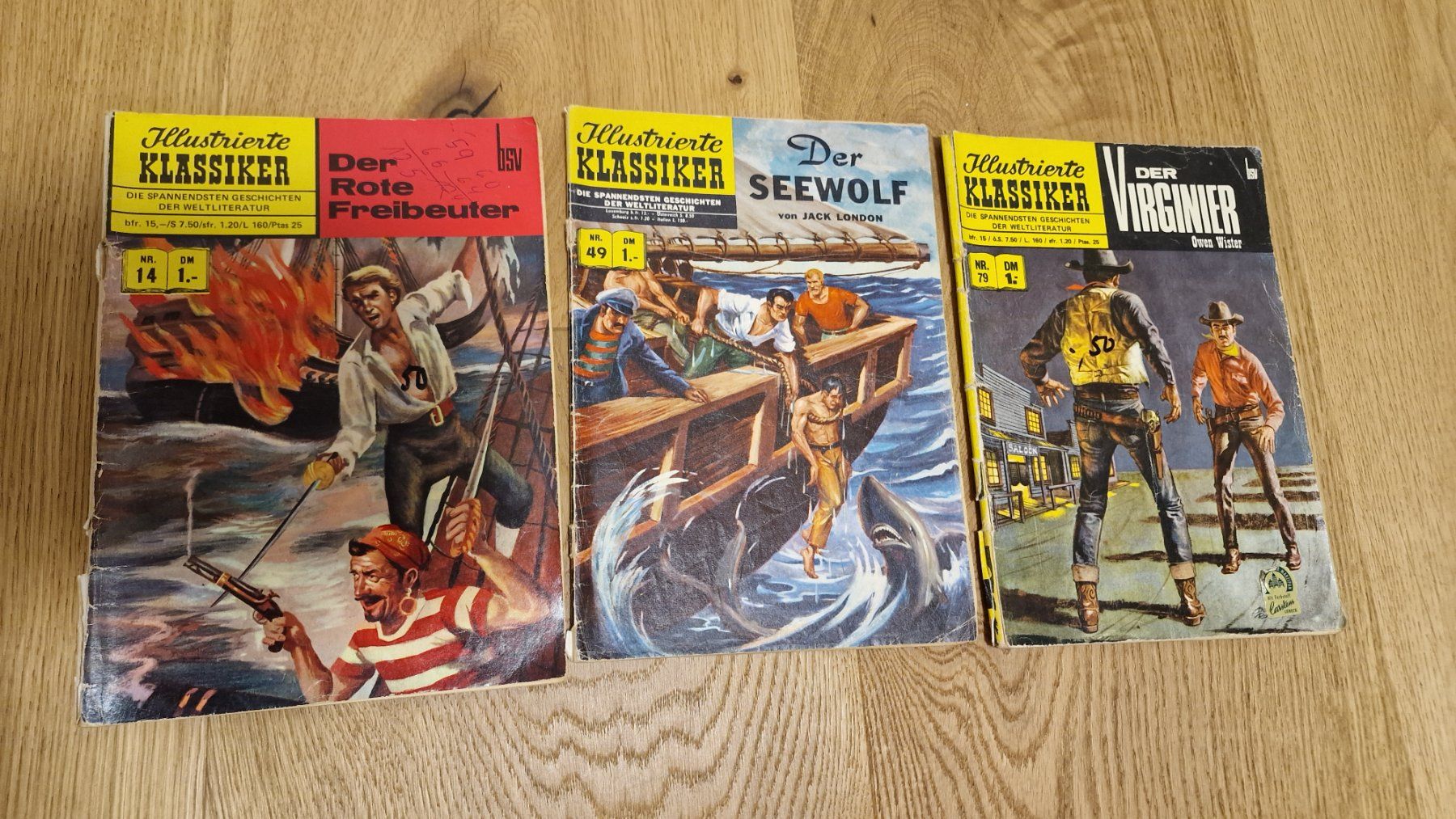 Fumetti: 3 Ilustrierte Klassiker – Usato da Haag (Rheintal) venduto da tw01