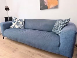 Sofa FREISTIL 186 (4-plätzig) mit Hocker von Rolf Benz