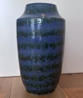 XL Bay Keramik Fat Lava Vase 114/40 Blau Grün 70er WGP