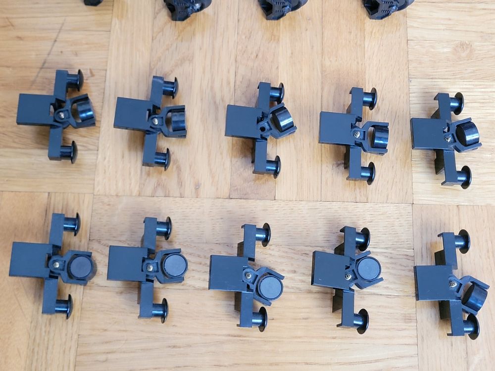 Lego eisenbahn : 10 magnet und 8 räder für zug 4