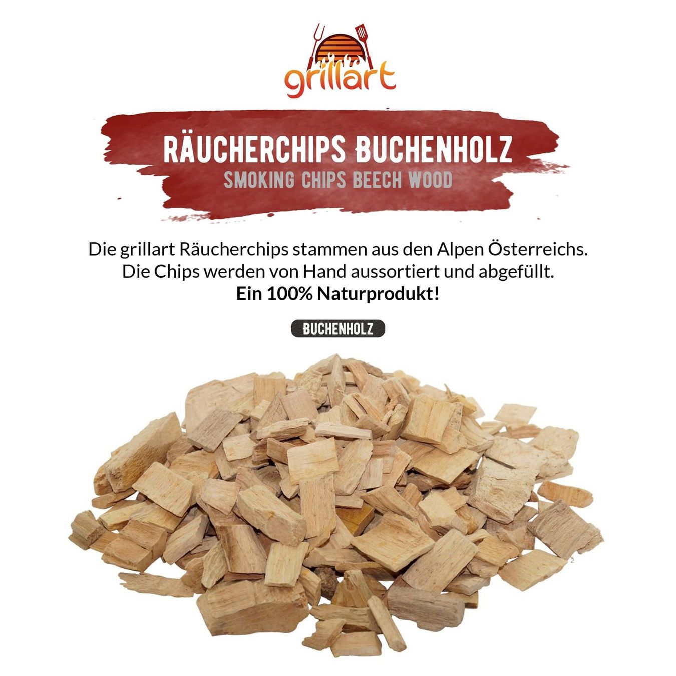 Holzartikel: Premium BBQ Räucherchips Buche 750g – Neu und originalverpackt aus Weesen von Schlompf7 1