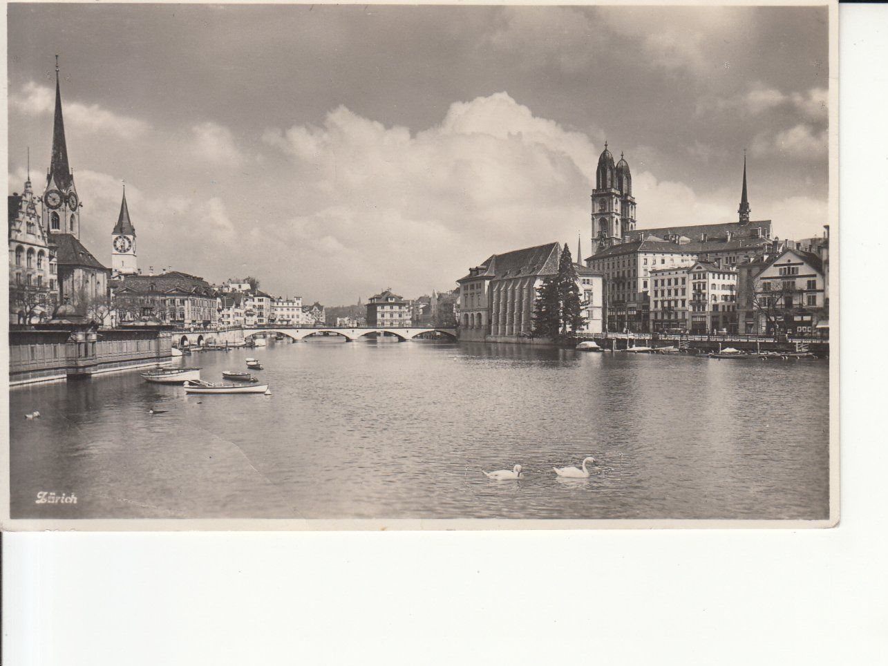 Cartoline postali: Zürich 1935 – Usato da Bürglen TG venduto da StampGraf