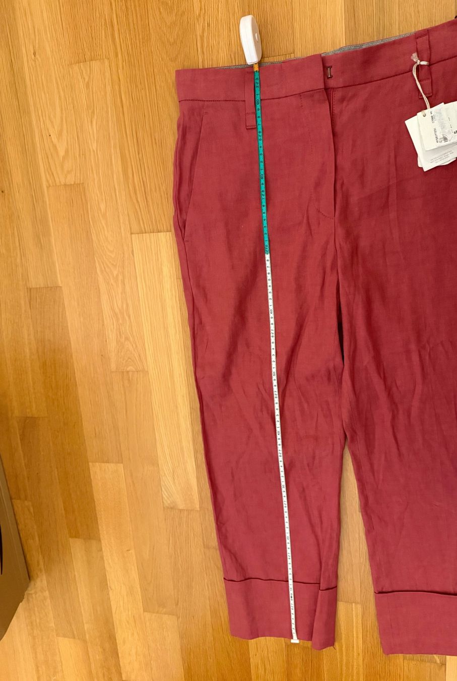 Brunello Cucinelli Pantaloni: Brunello Cucinelli Leinenhose pink 38 – Nuovo (secondo la descrizione) da Zug venduto da sschnide92 7