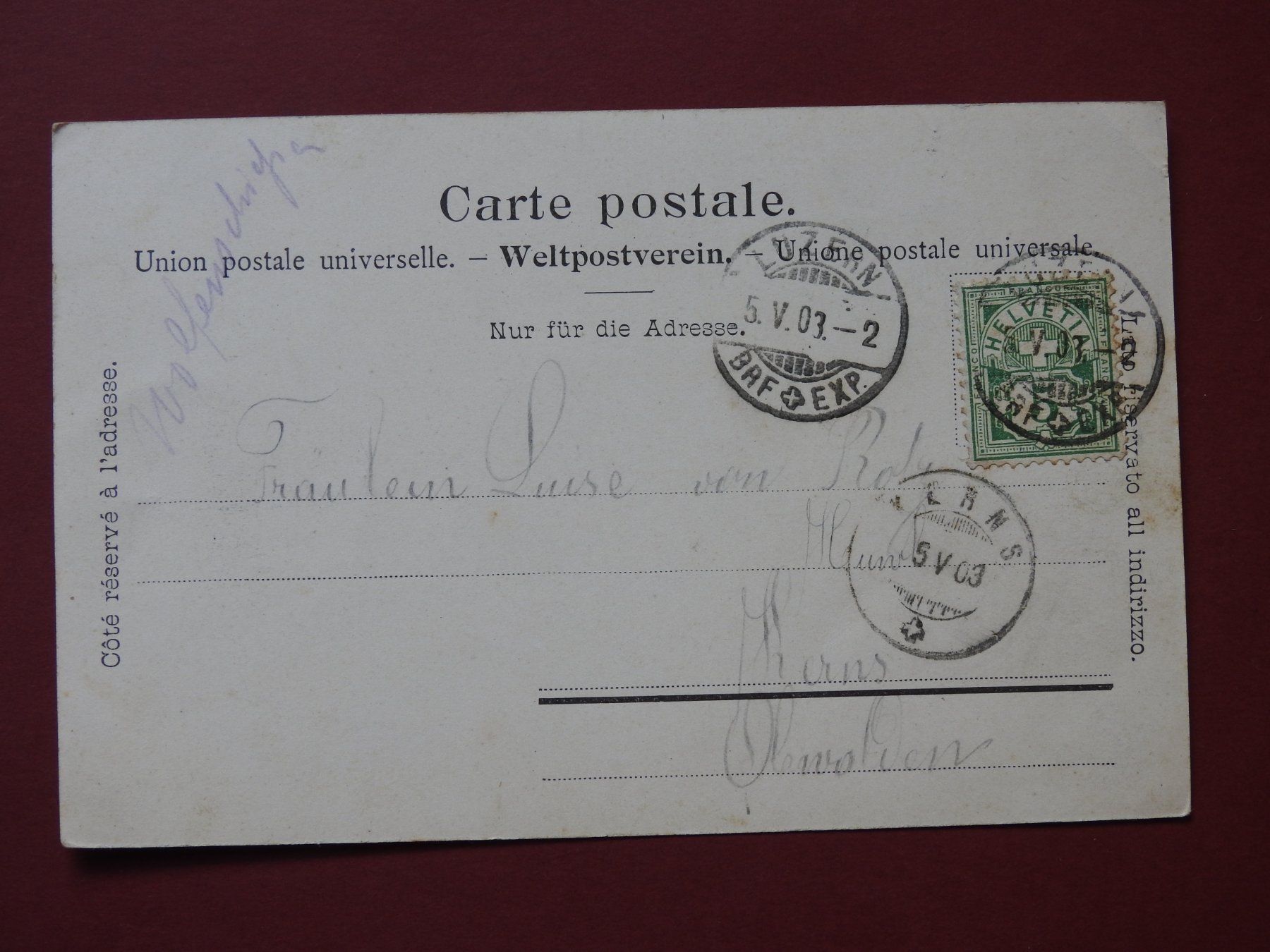 Cartoline postali: Gruss aus Wolfenschiessen - Wolfsschlucht – Usato da Rain venduto da 999-800-K 1
