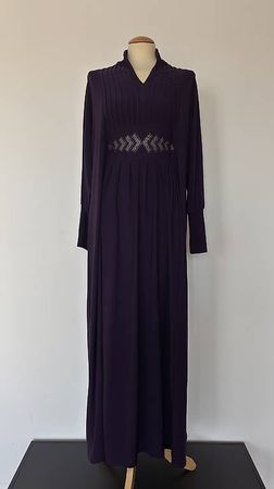 Kleid/Abaya violett gr. S/M
