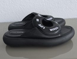 Sandale VicMatie 37 schwarz Leder