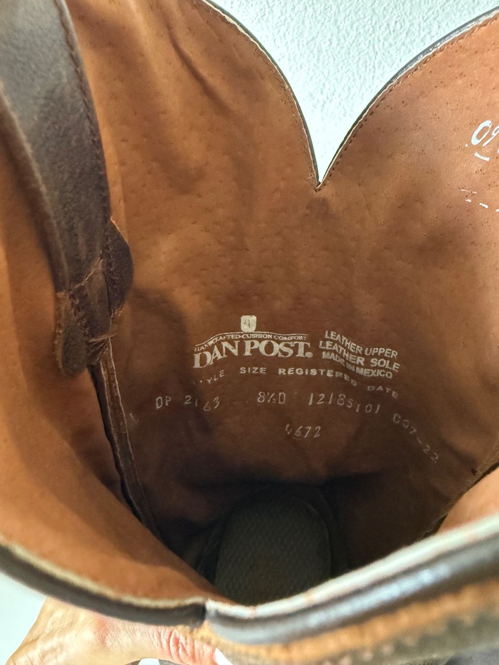 Herrenschuhe: Cowboystiefel Herren – Gebraucht aus Oberwil-Lieli von Laeber 4