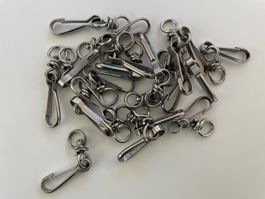 Vintage Fahnen-Karabiner / Metall