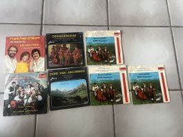 7 vinyles 33 tours musique en allemand