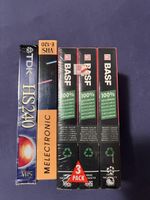 Videocassette VHS TDK BASF MELECTRONIC E-120 E-180 HSH240 CH