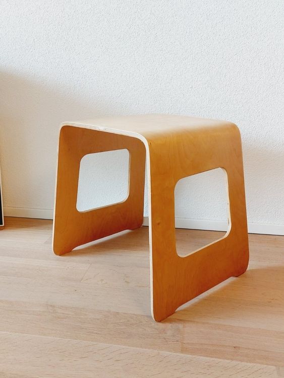 Vintage Design Hocker Ikea Benjamin (Stil Artek Aalto Wegner (Gebraucht ...