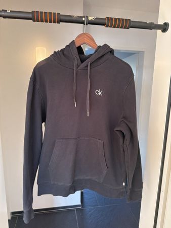 Calvin Klein Golf Kapuzenpullover schwarz Grösse L
