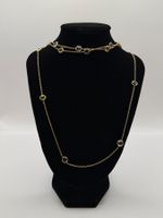 Collier en or 18k serti de pierres précieuses