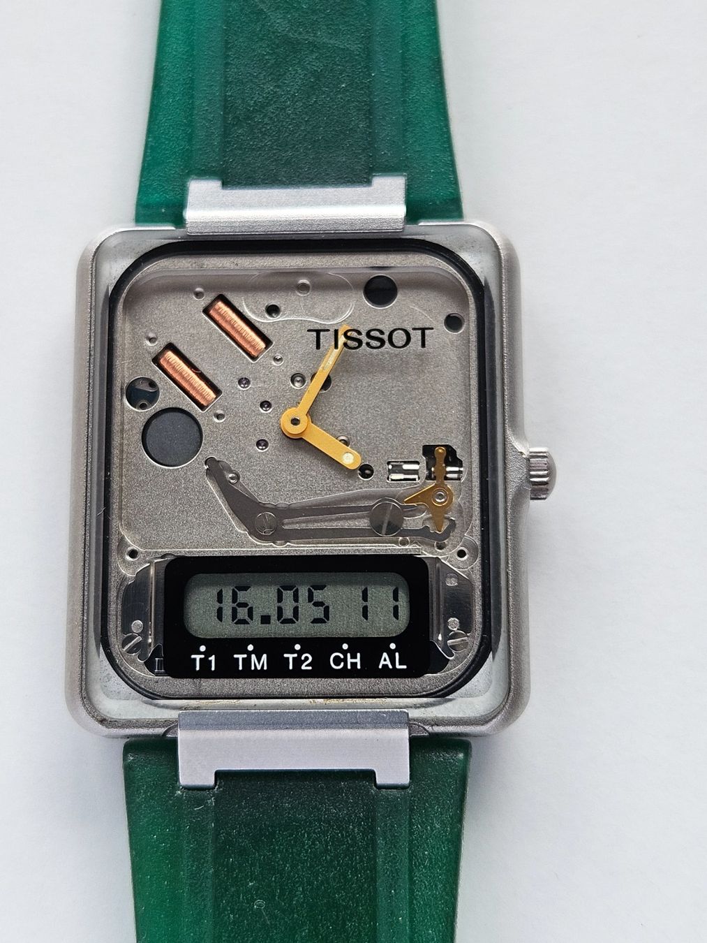 Tissot Orologi: 817 Tissot Two Timer Skeletton Quartz – Usato da Berikon venduto da mmm21