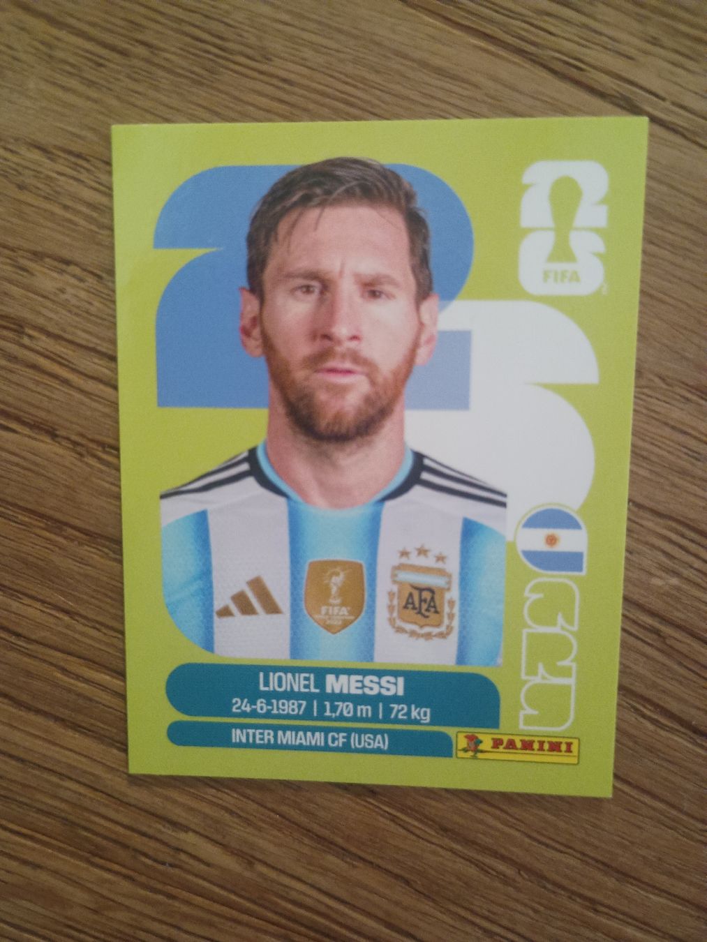 Sticker: Messi Panini Sticker Fifa – Nuovo (secondo la descrizione) da Gstaad venduto da ale_9xcn