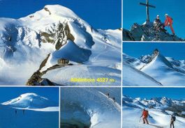 ASK Allalinhorn 4027 m ob Saas-Fee, Wallis