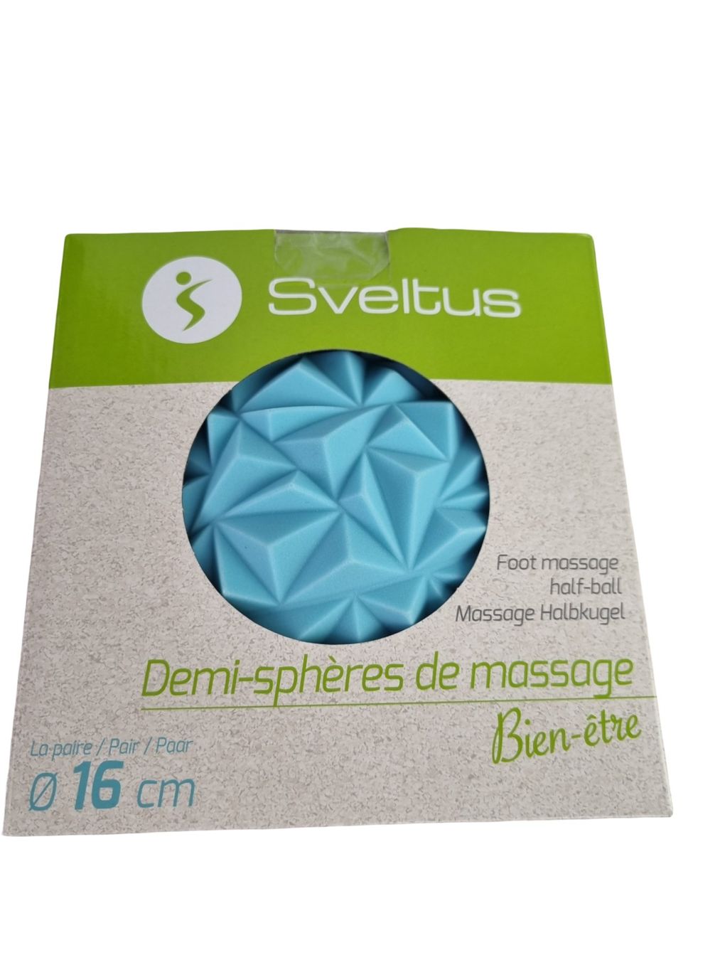 Dispositivi per massaggi: Sveltus Massage Halbkugel – Nuovo e nell'imballaggio originale da Wangen b. Olten venduto da Restwert_Wangen