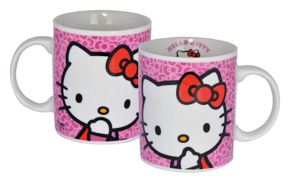 Tassen: Hello Kitty Mug Pink - PROMO – Neu und originalverpackt aus St-Imier von ATTAKSHOP