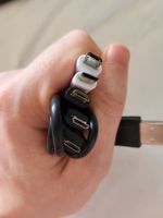 5 versch. USB Kabel Micro Typ C -> USB (1 Stück nach Wahl)