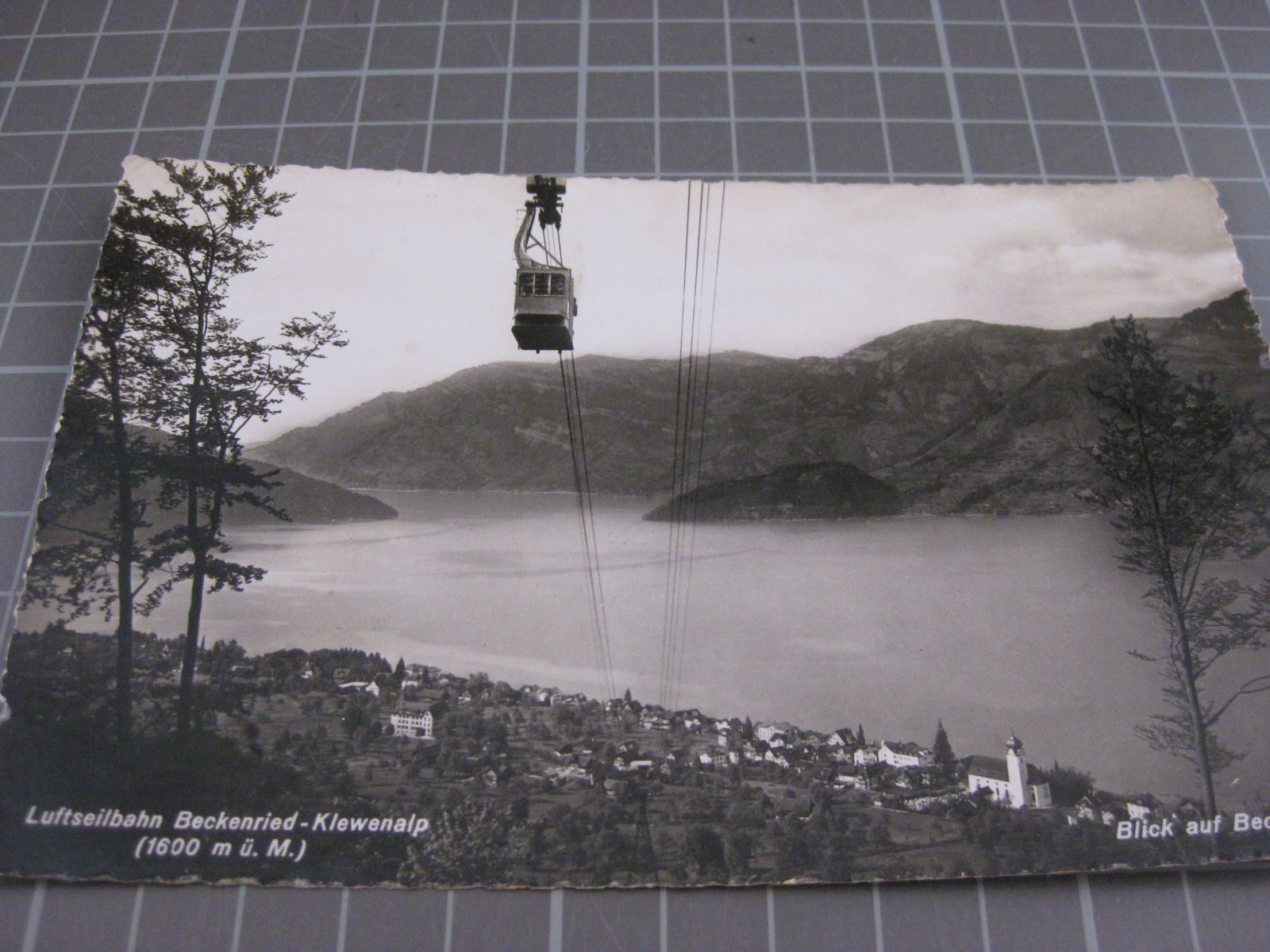 Cartoline postali: AK Beckenried Klewenalp mit Bahn – Usato da Malters venduto da Marosko