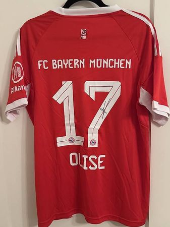 Michael olise trikot bayern münchen signiert
