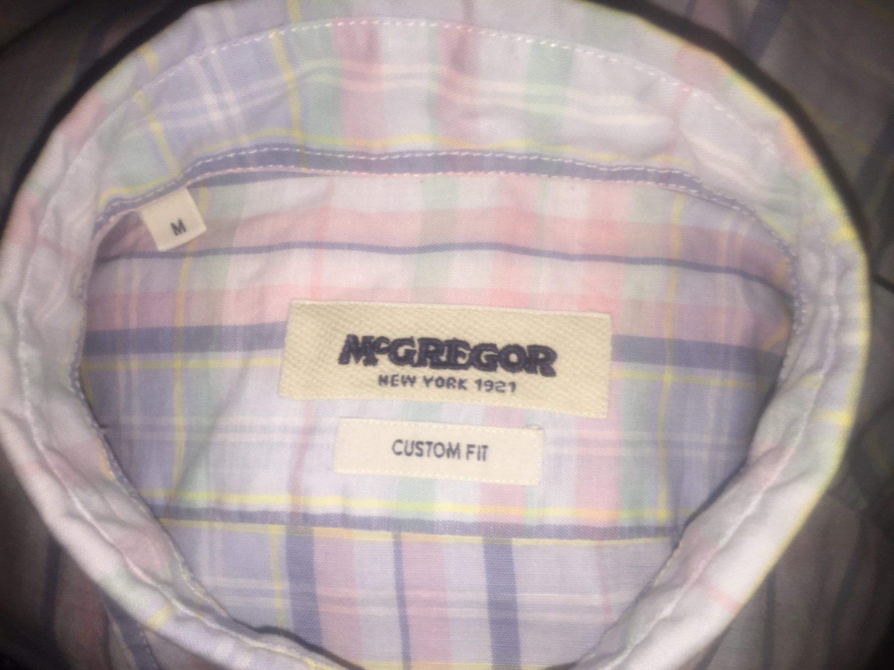 Hemden: MC GREGOR Chemise / Hemd taille / Grosse M Custom Fit – Gebraucht aus Cossonay-ville von Super-Price-Quality 9