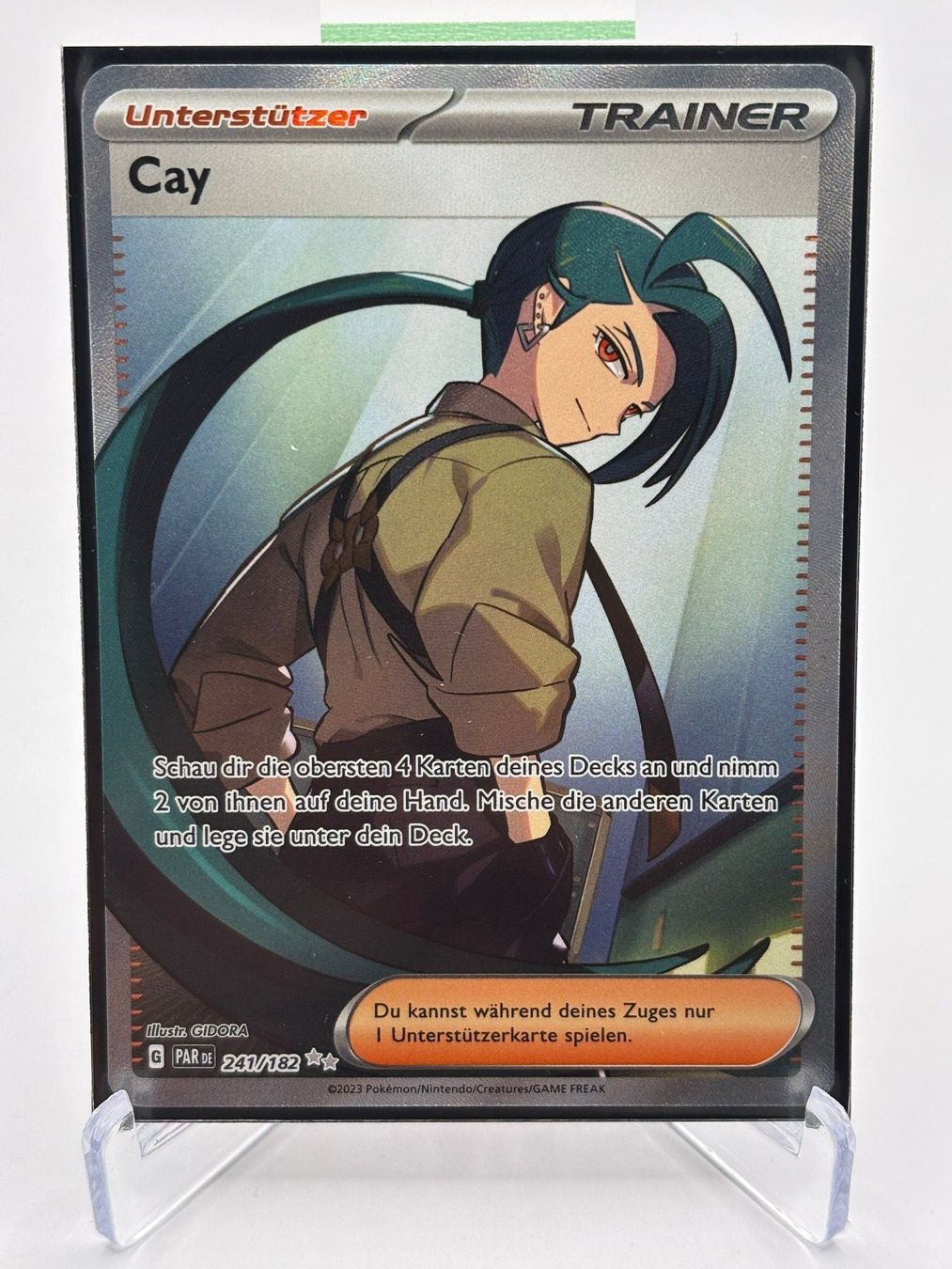 Pokémon Sammelbilder & Trading cards: Paradoxrift - Cay  (PAR 241) - DE – Neu (gemäss Beschreibung) aus Allschwil von Bullach