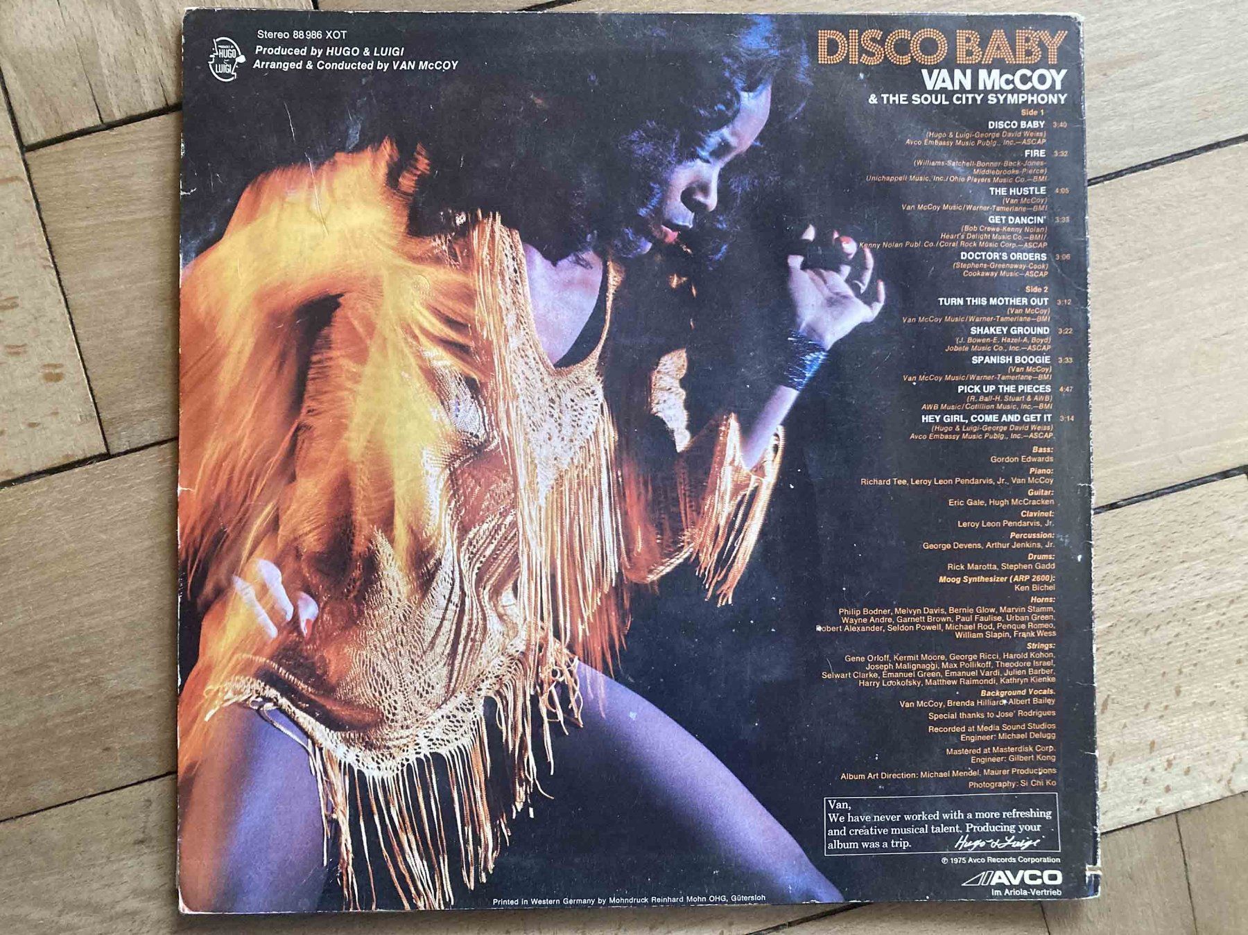 Dischi in vinile: Van Mc Coy "Disco Baby" 1975 – Usato da Luzern venduto da Needful_Things 1