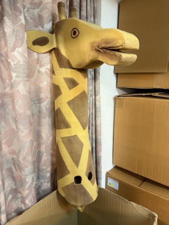 Fasnacht Masken Giraffe inkl. Kleider